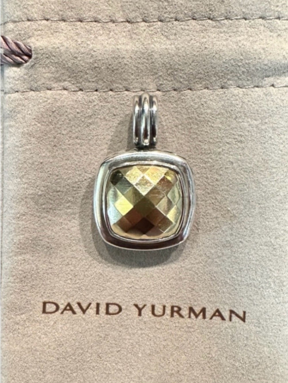 Jewelry Subcategory Identification David Yurman Albion Dome Pendant